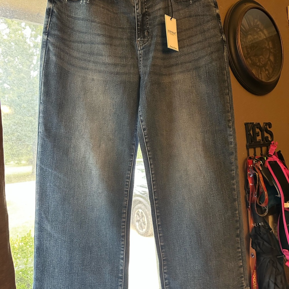 Judy Blue Women's wide leg Jeans - Blue